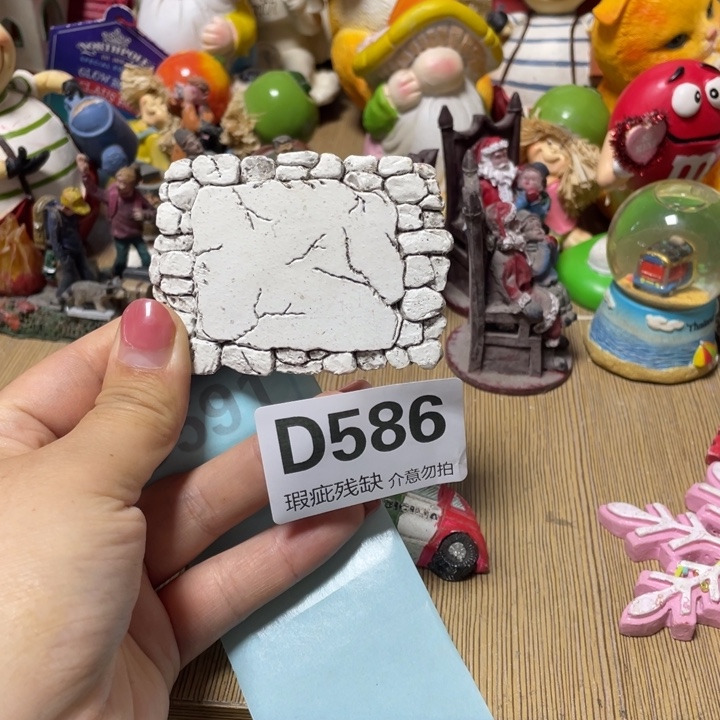 k***a摆件孤品老货微瑕瓷