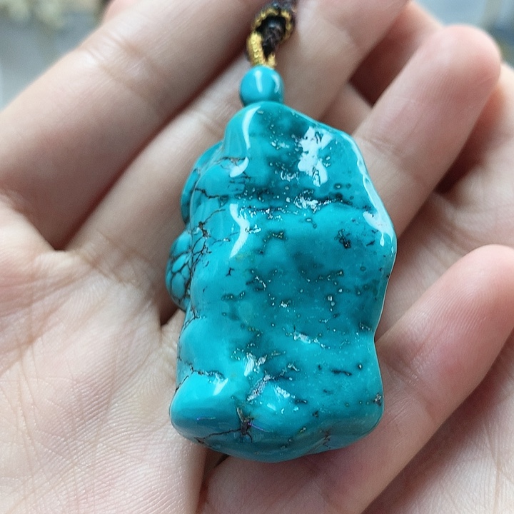 未镶嵌绿松石珠宝奇石晨**莉