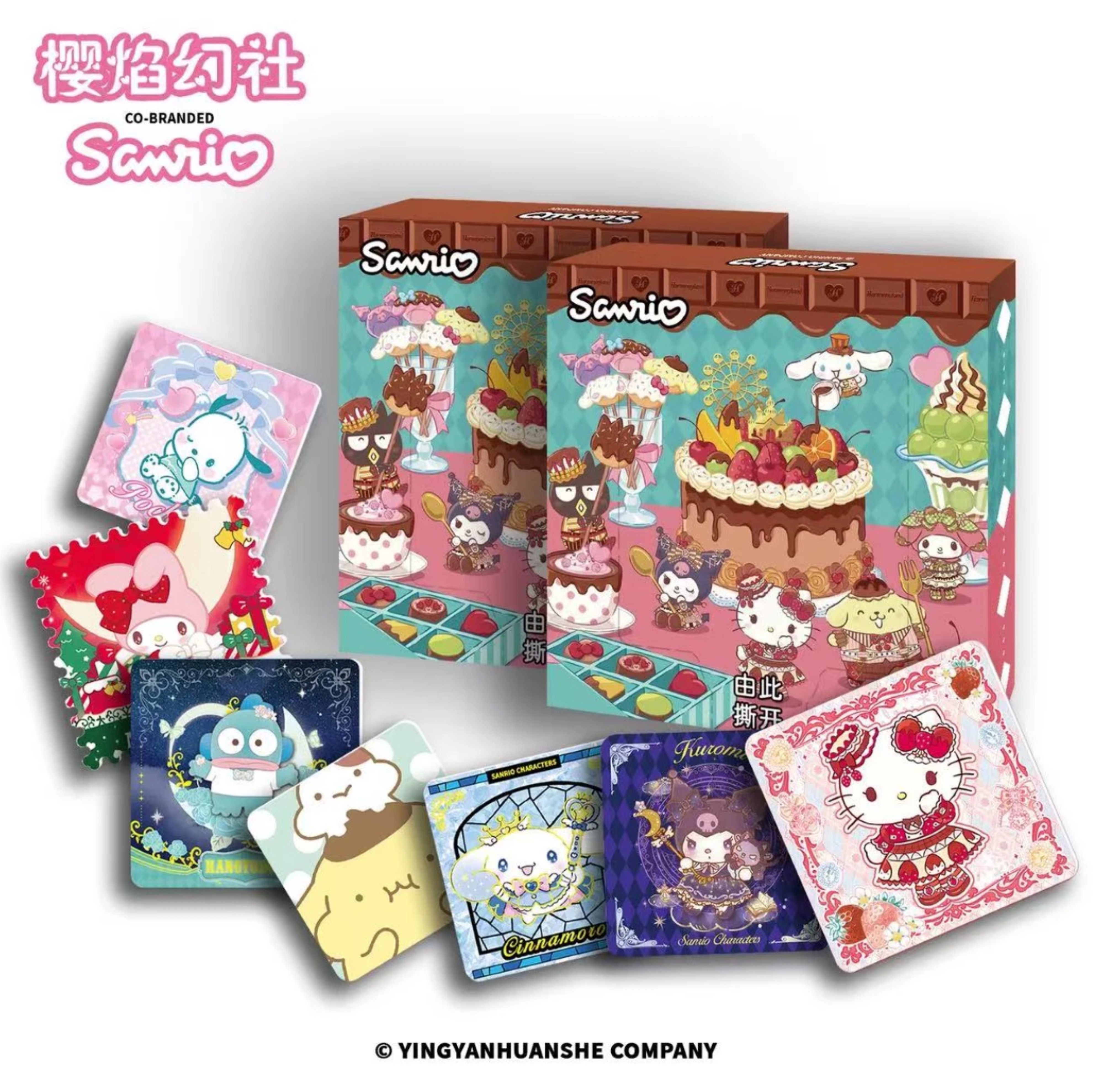 【福】樱焰幻社三丽鸥家族冰箱贴 国版二创收藏