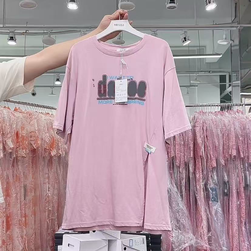 【YZ•衣系列】NN1053-时尚女装设计感T恤显瘦x休闲设计师宽松圆领