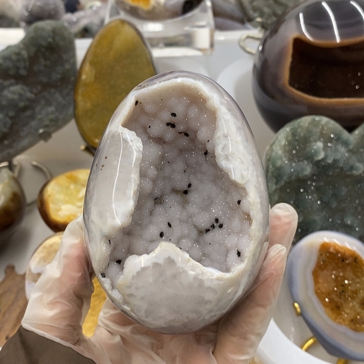 未镶嵌紫晶珠宝半成品2