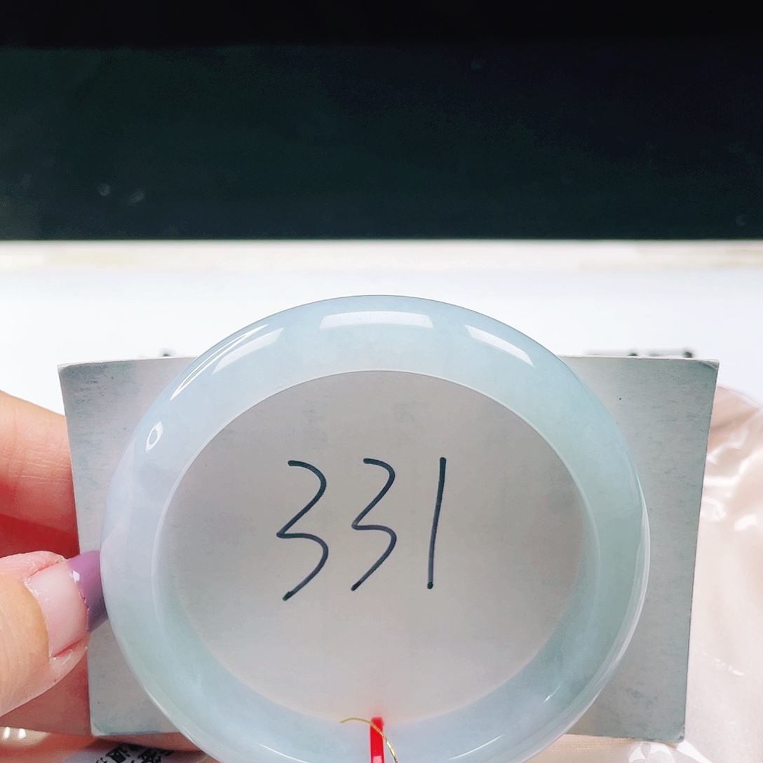 翡翠未镶嵌手镯缅甸翡翠59