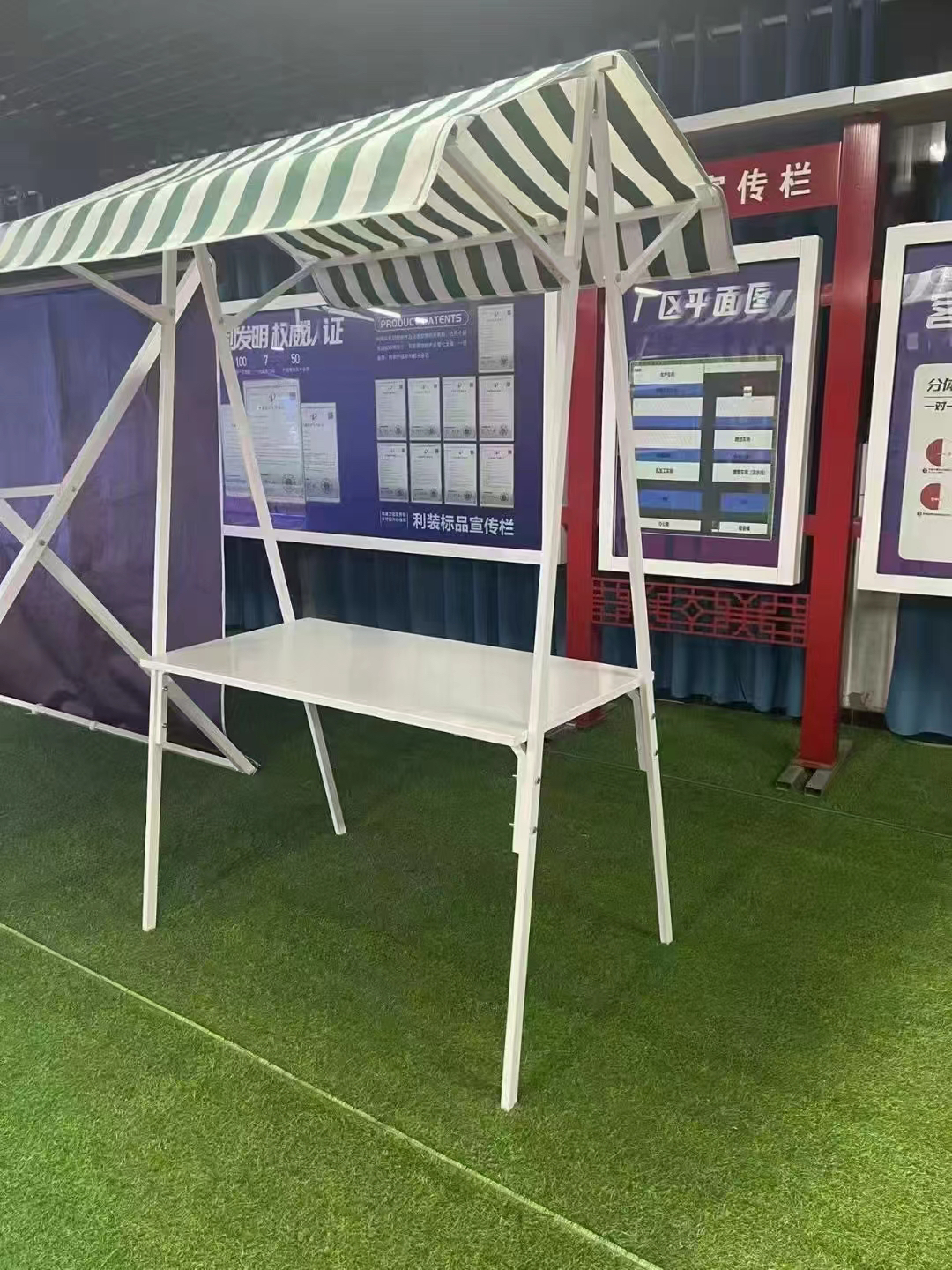 移动可折叠夜市集市摊位架户外摆摊展示架地摊花车架子