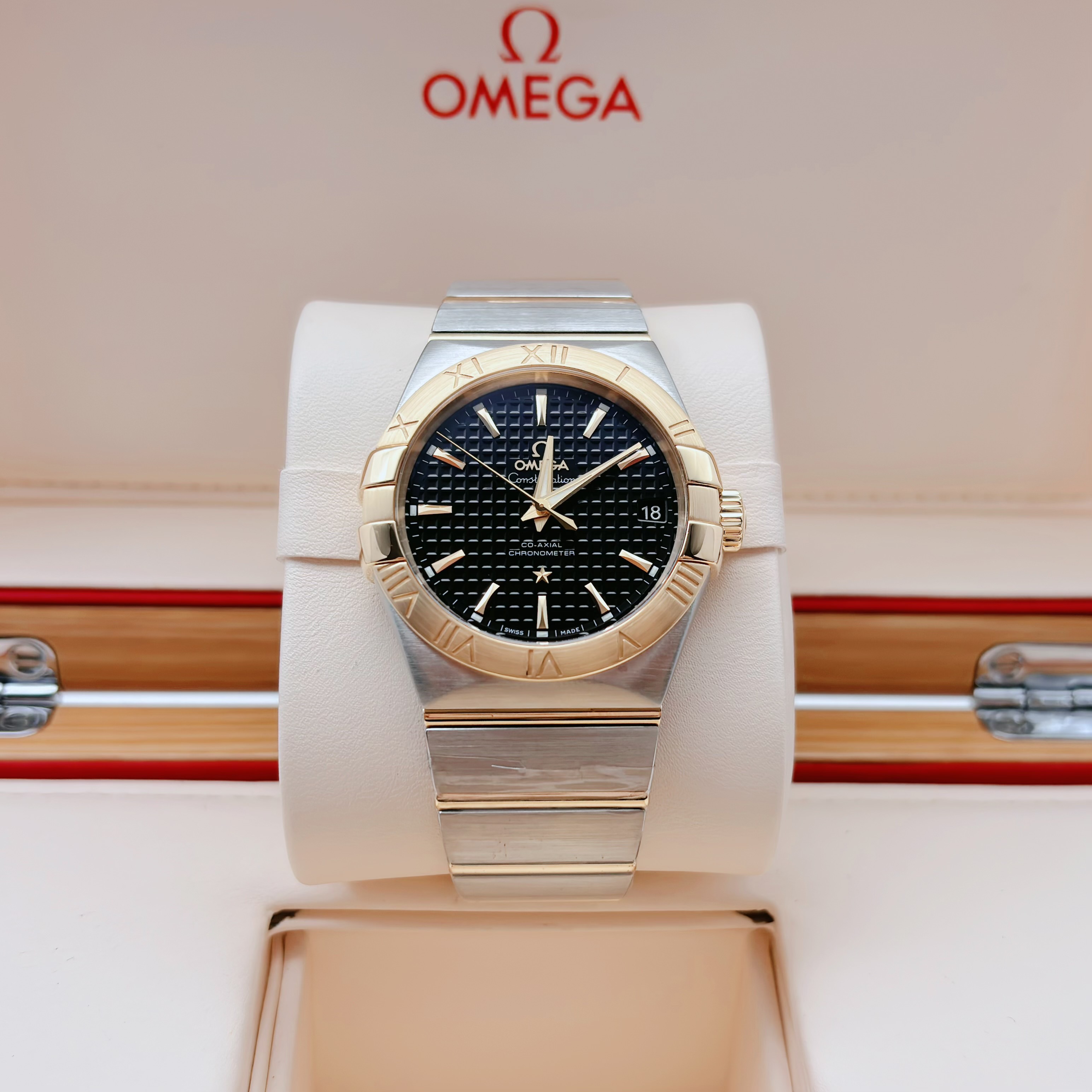 99新 Omega/欧米茄 星座/单表/38MM/机械/公价63900