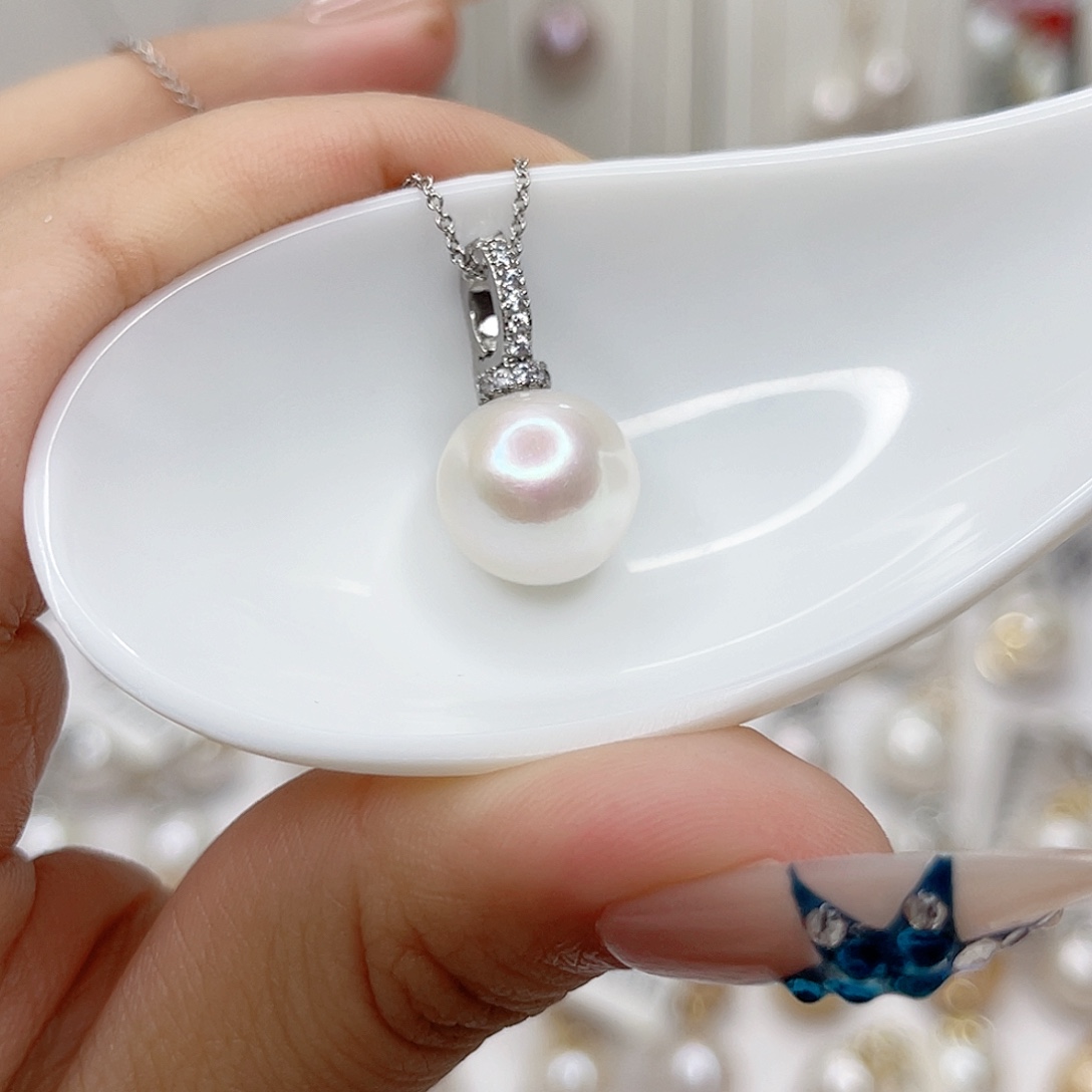淡水珍珠合金吊坠(赠链)