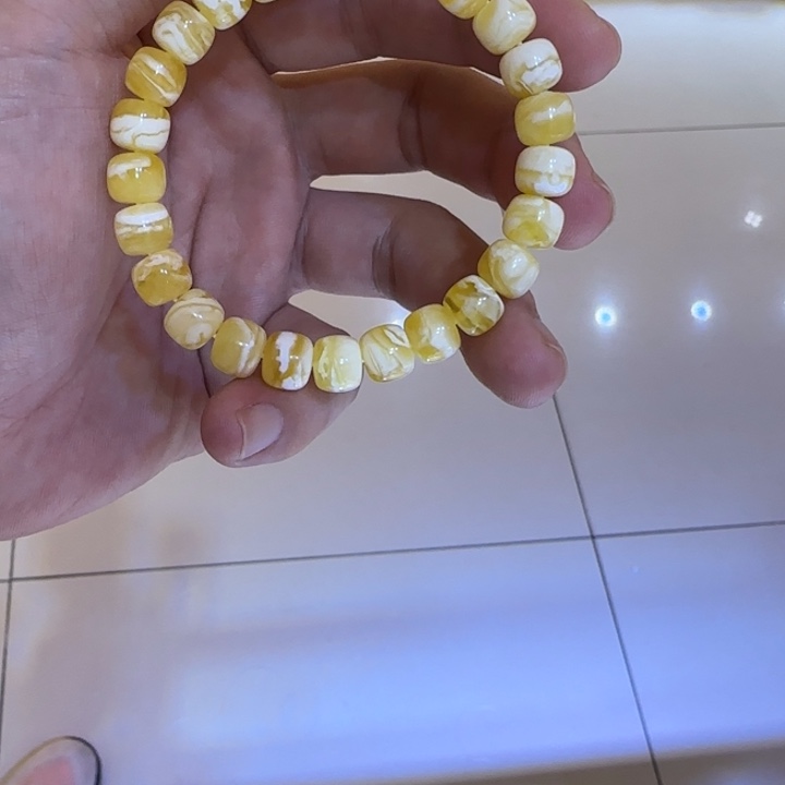 手链琥珀未镶嵌蜜蜡