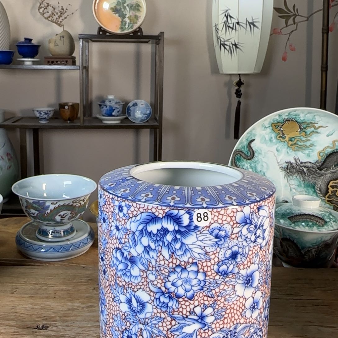 杯景德镇陶瓷柴烧多人