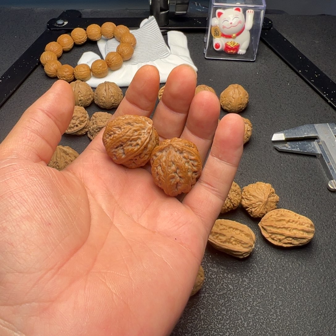 十***三文玩核桃把件龙骨一道筋