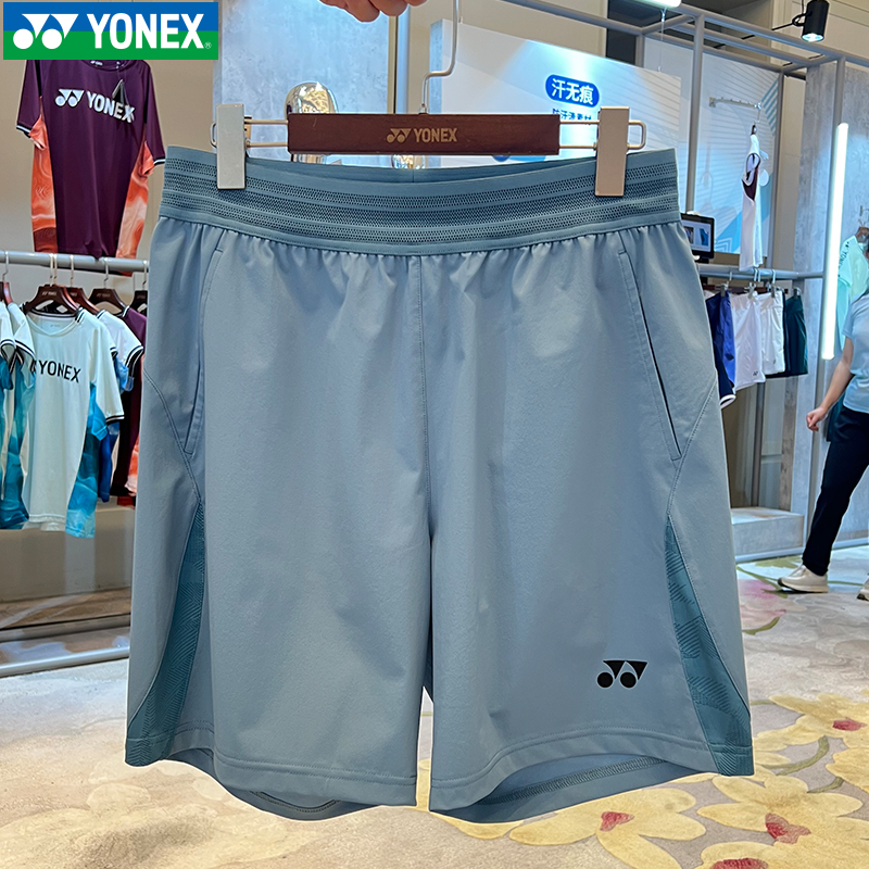 25YONEX尤尼克斯羽毛球服男女款短裤运动速干透气yy比赛裤1202125