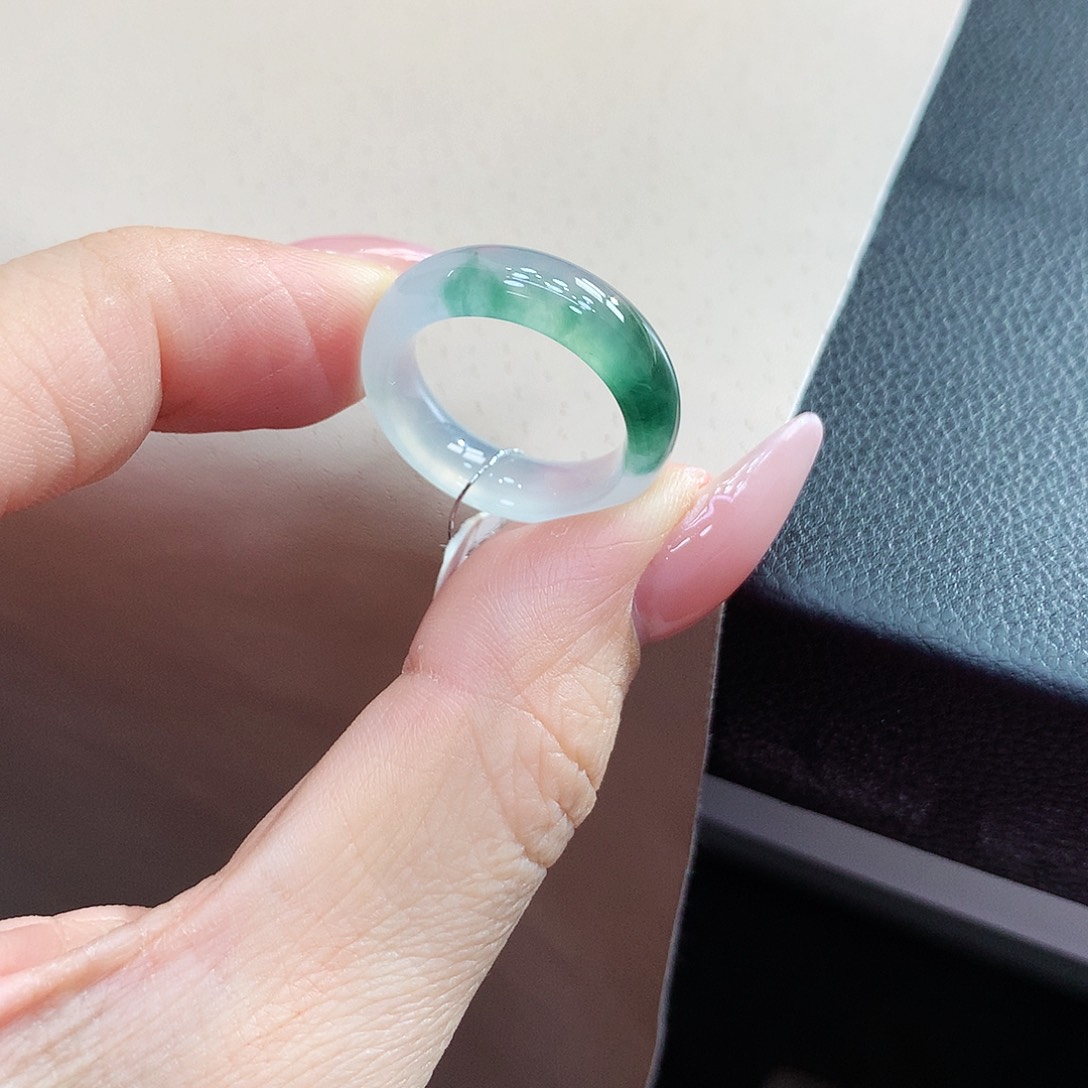 未镶嵌戒指翡翠15号