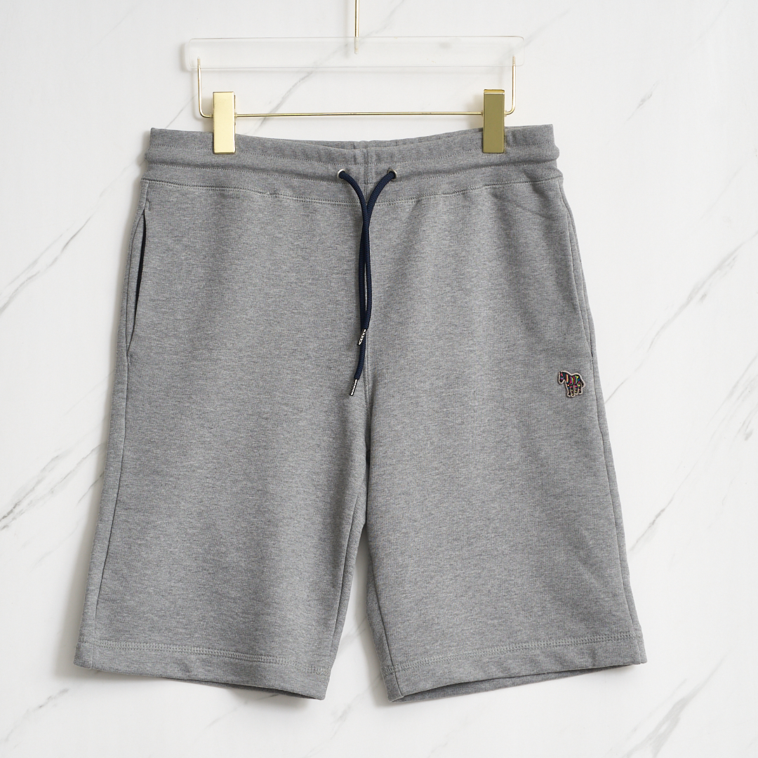 全新未使用/Paul Smith男士斑马刺绣徽标短裤/PSBP00441