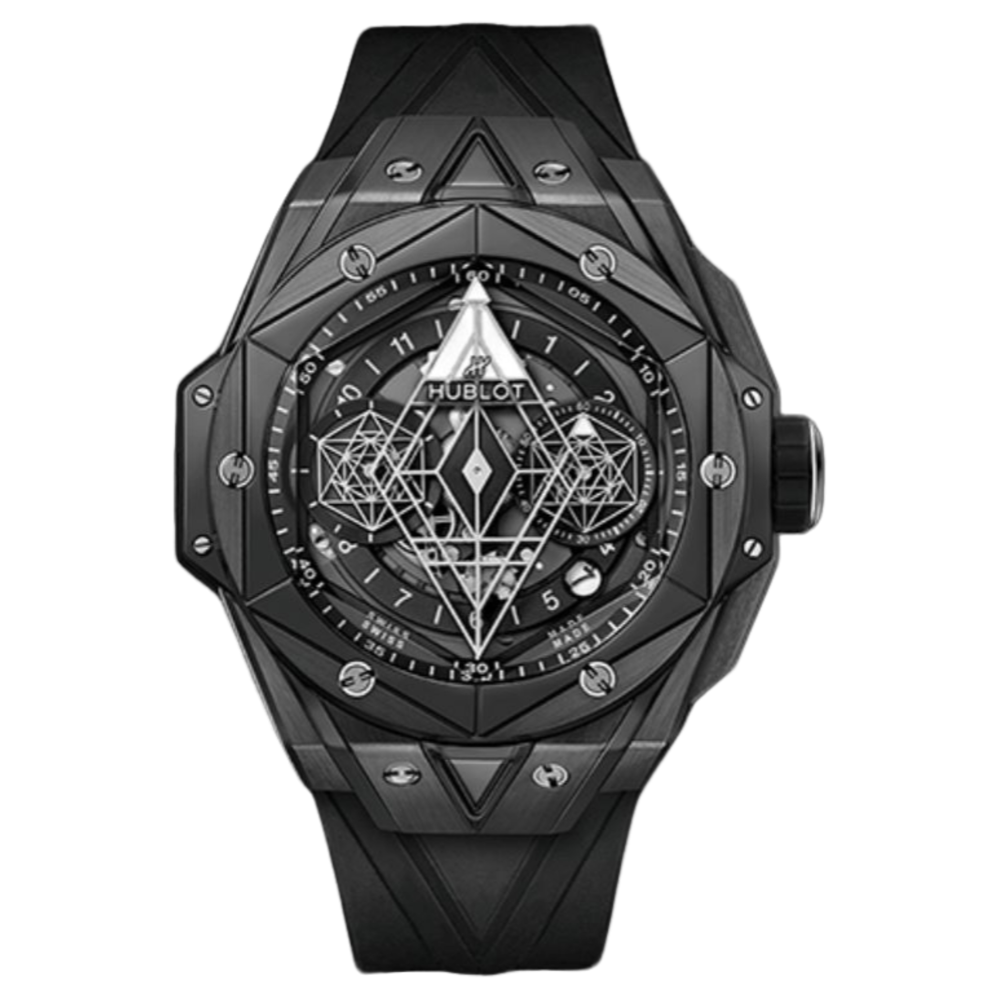 95新 Hublot/宇舶表 拆单/22年全套/大爆炸系列418.CX黑陶瓷