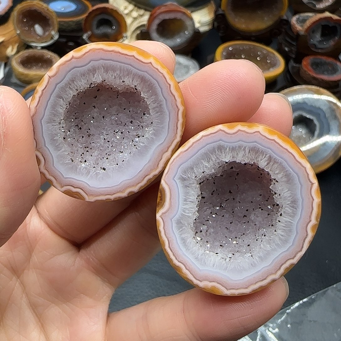 玛瑙/玉髓未镶嵌摆件