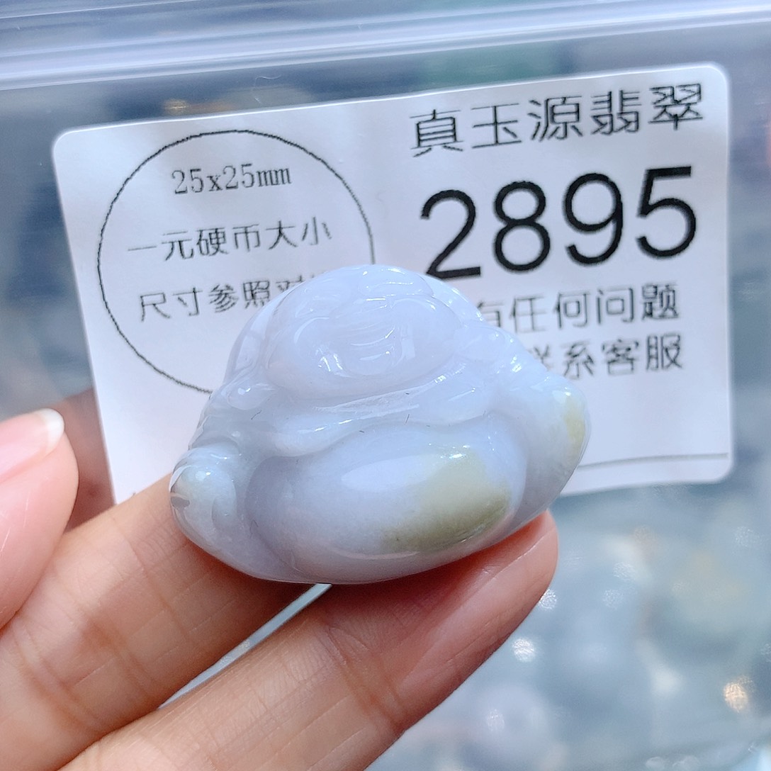 翡翠颈饰未镶嵌2895。