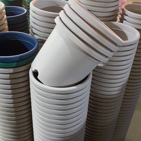 树脂微瑕2号13个无托灰白