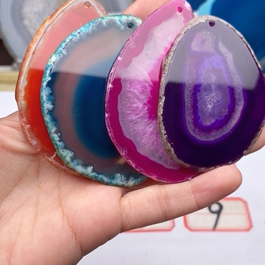 玛瑙/玉髓颈饰未镶嵌和*号