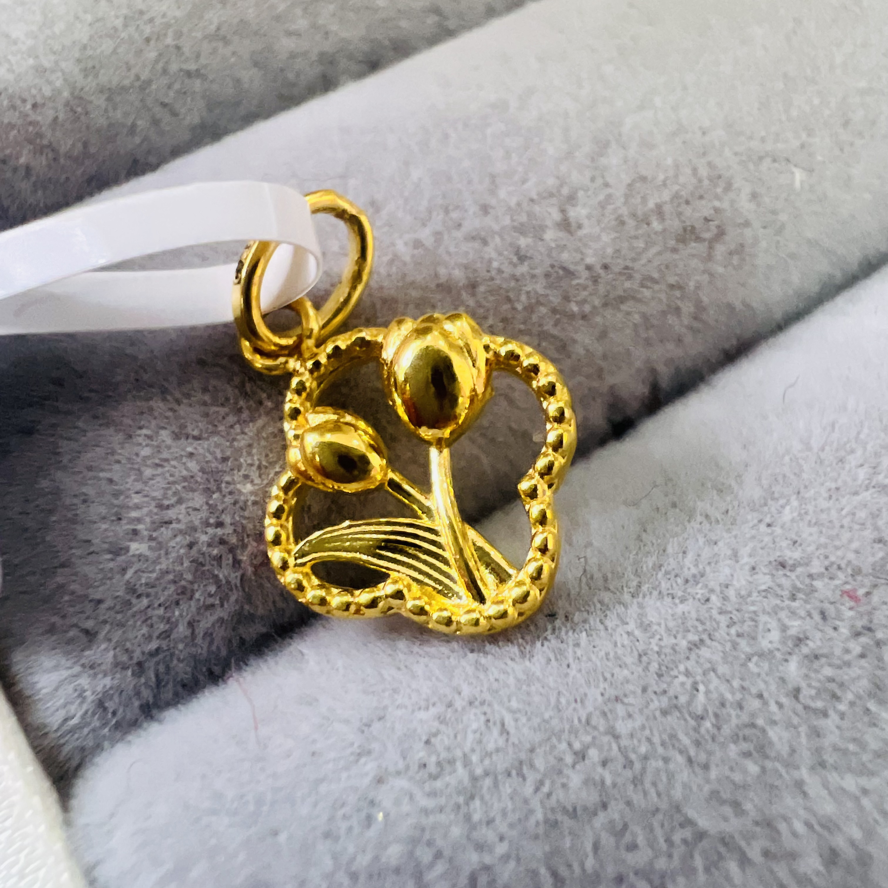 【夏夏专享】足金999饰品 时尚吊坠 0.87 GP