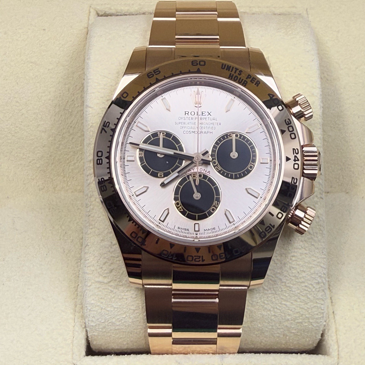 全新未使用 Rolex/劳力士 劳力士m126505全金贝嫂/25年1月未使用