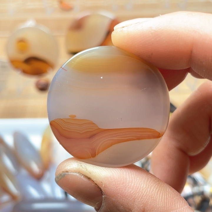 玛瑙/玉髓吊坠未镶嵌