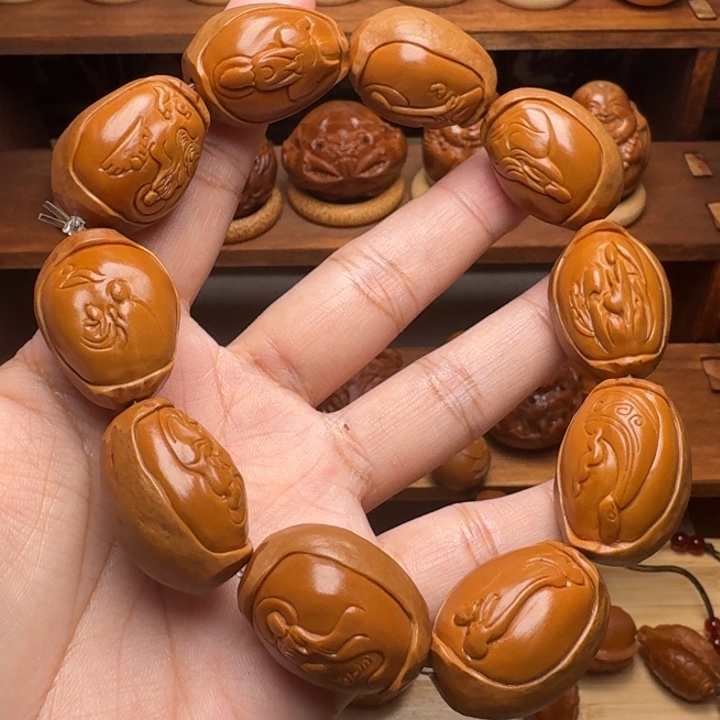 橄榄核手串/手链包衣无相