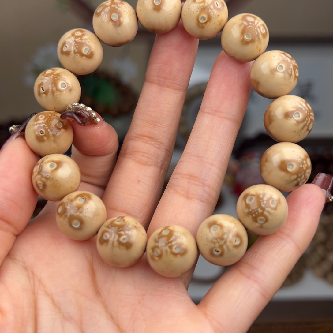 紫金鼠手串卡14三叶草熊猫