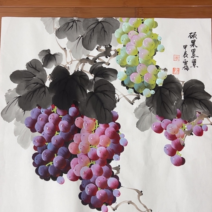 国画纯手绘手工国画作品福利50/50