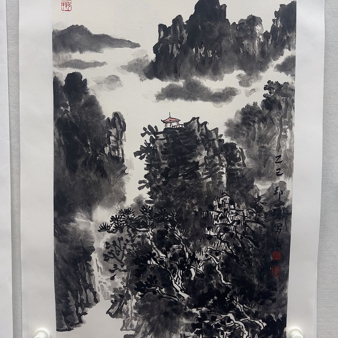 国画用****7书法作品的设计风格