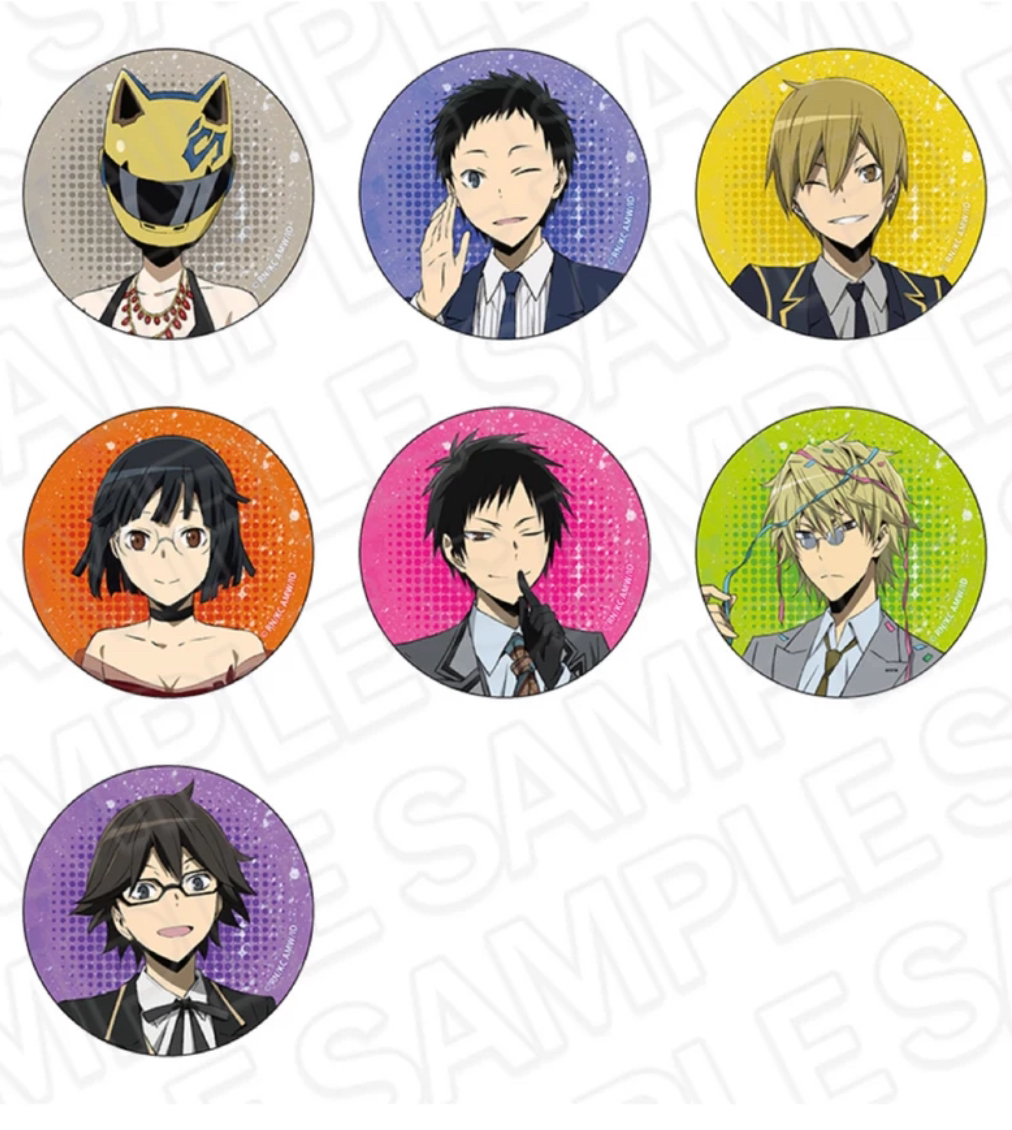 【盲盒】无头骑士异闻录 20周年快闪吧唧 （未成年人禁止下单）