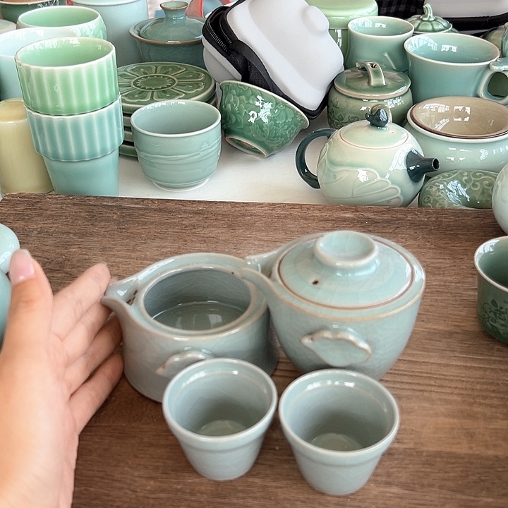 小米茶器龙泉青瓷