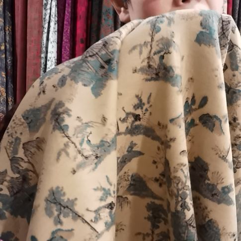 织花奥绒布料21号0.8米