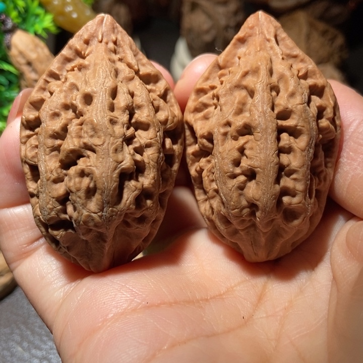 把件文玩核桃东北楸子小雪263