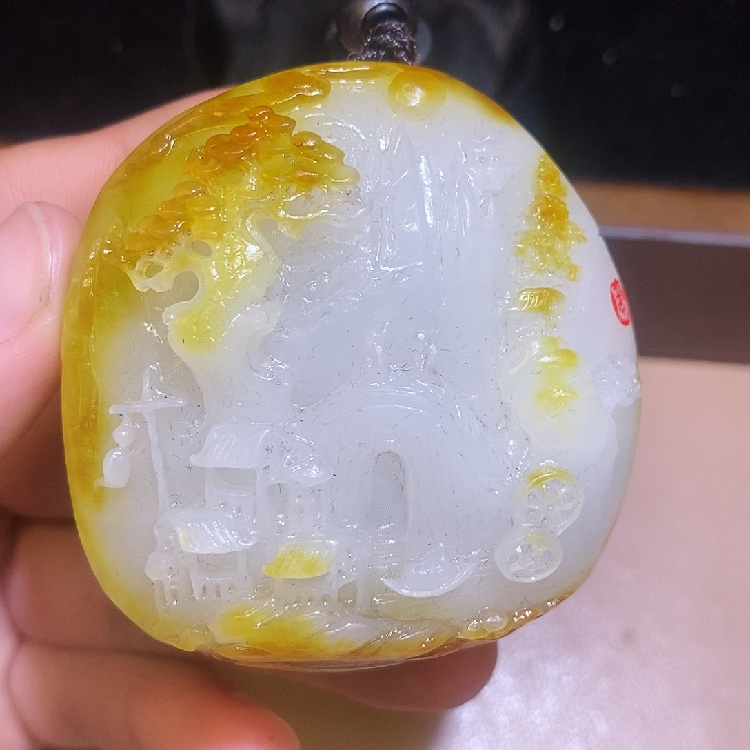 和田玉颈饰未镶嵌L8