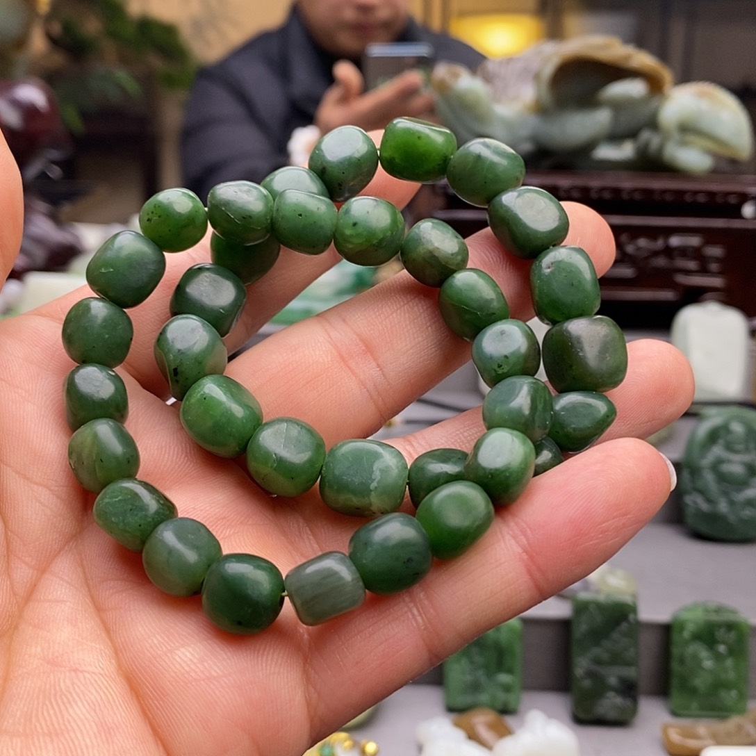 和田玉未镶嵌颈饰多样性发货只发一条