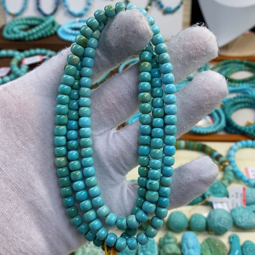 未镶嵌绿松石项链