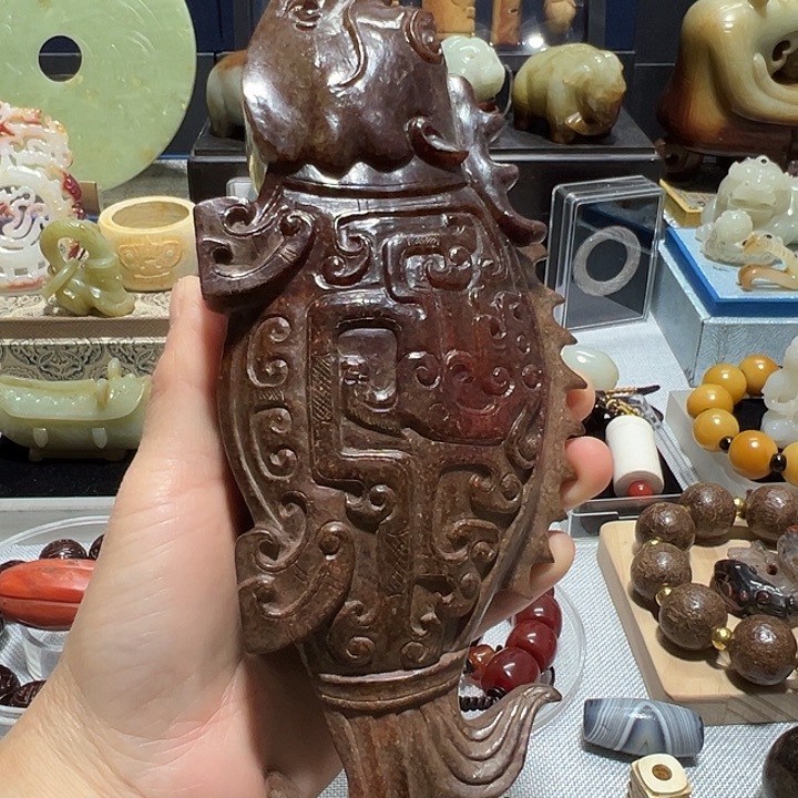 和田玉（糖玉）未镶嵌挂件