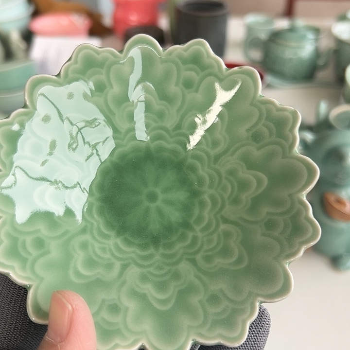 小米茶器龙泉青瓷
