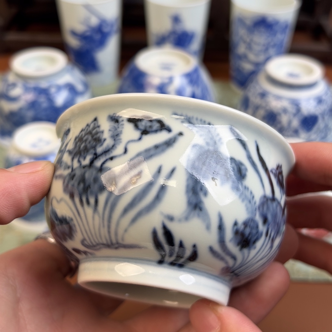 瓷片景德镇瓷器手工手绘