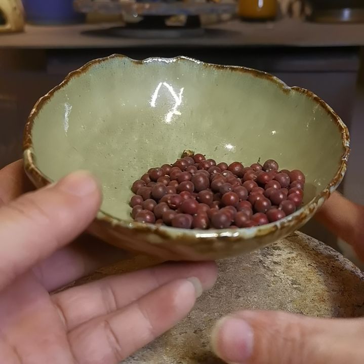 盘手工高温原矿窑变