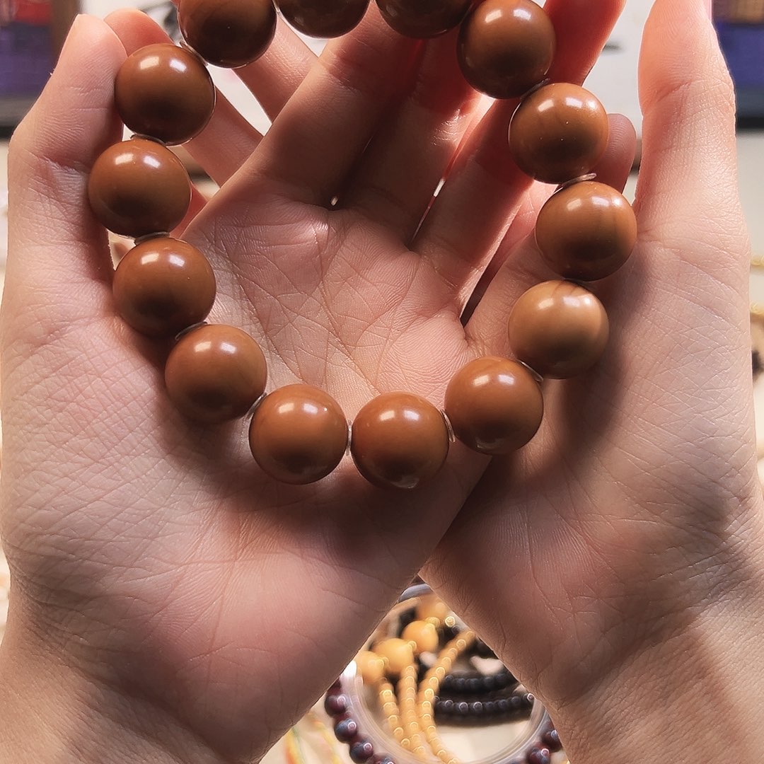 中***你吊坠龙脊菩提手串