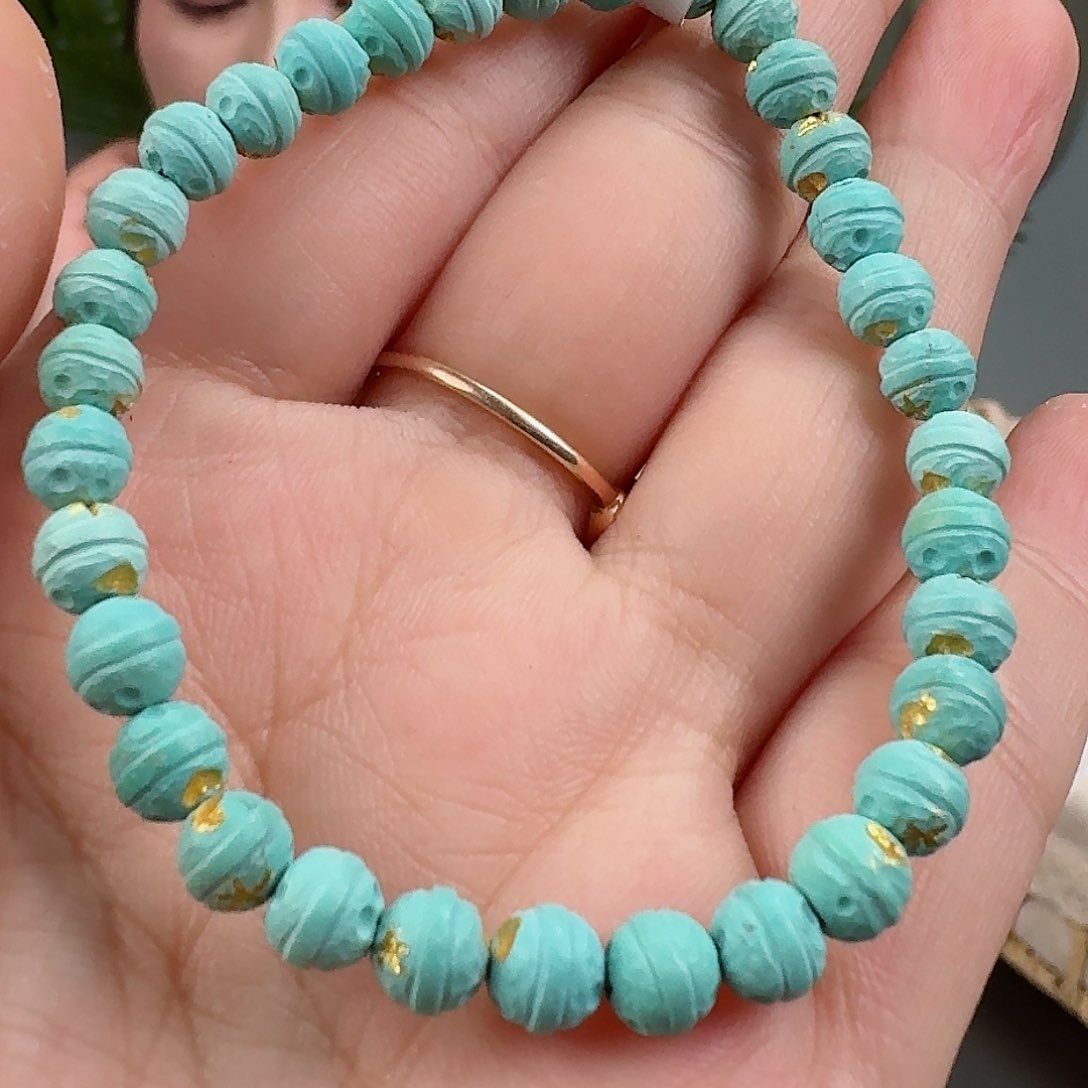 绿松石珠宝奇石未镶嵌