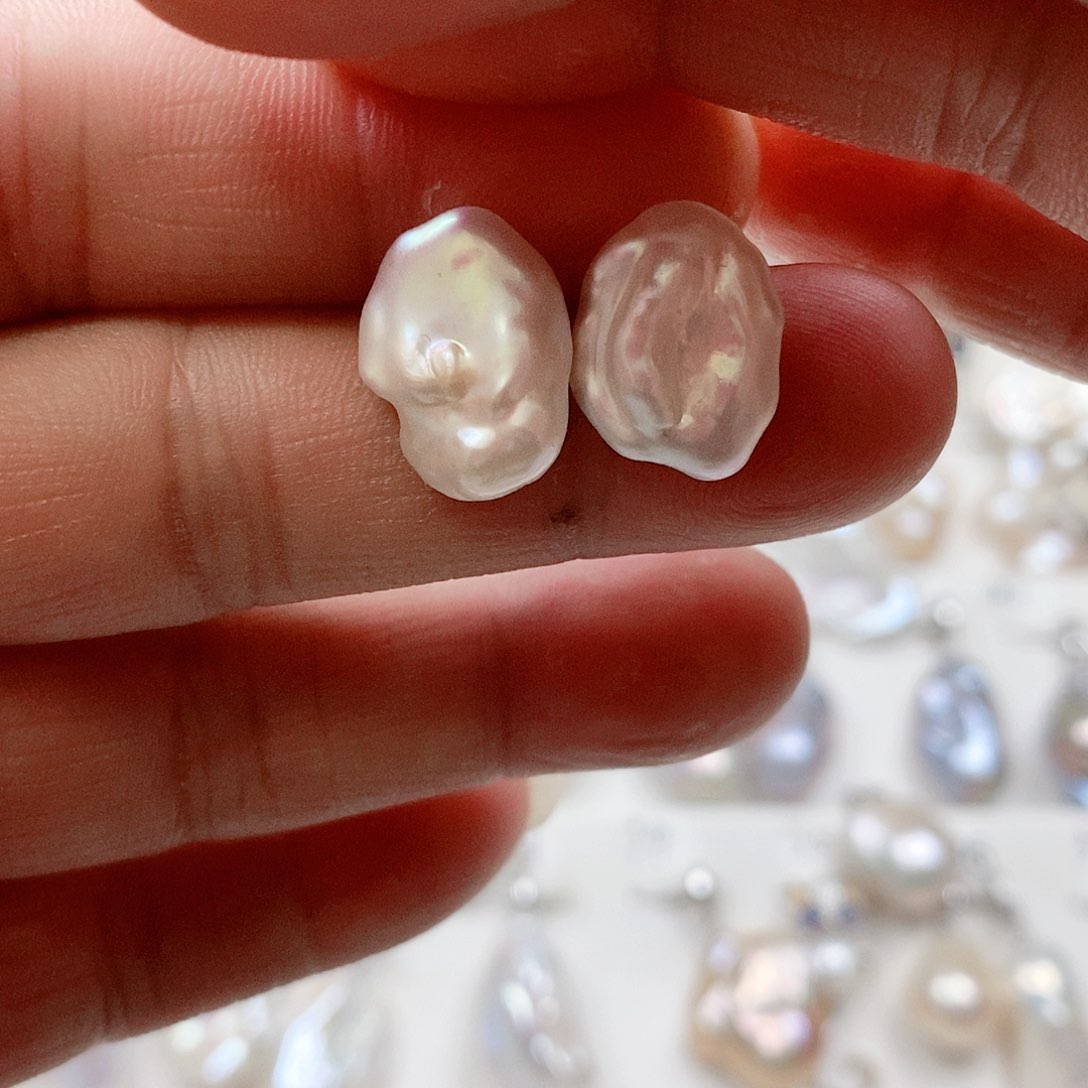 淡水珍珠颈饰银S925镶嵌