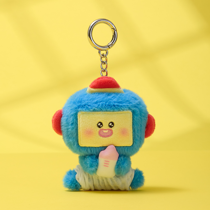 TRUZ BABY NEWBORN系列HIKUN毛绒钥匙扣 LINE FRIENDS