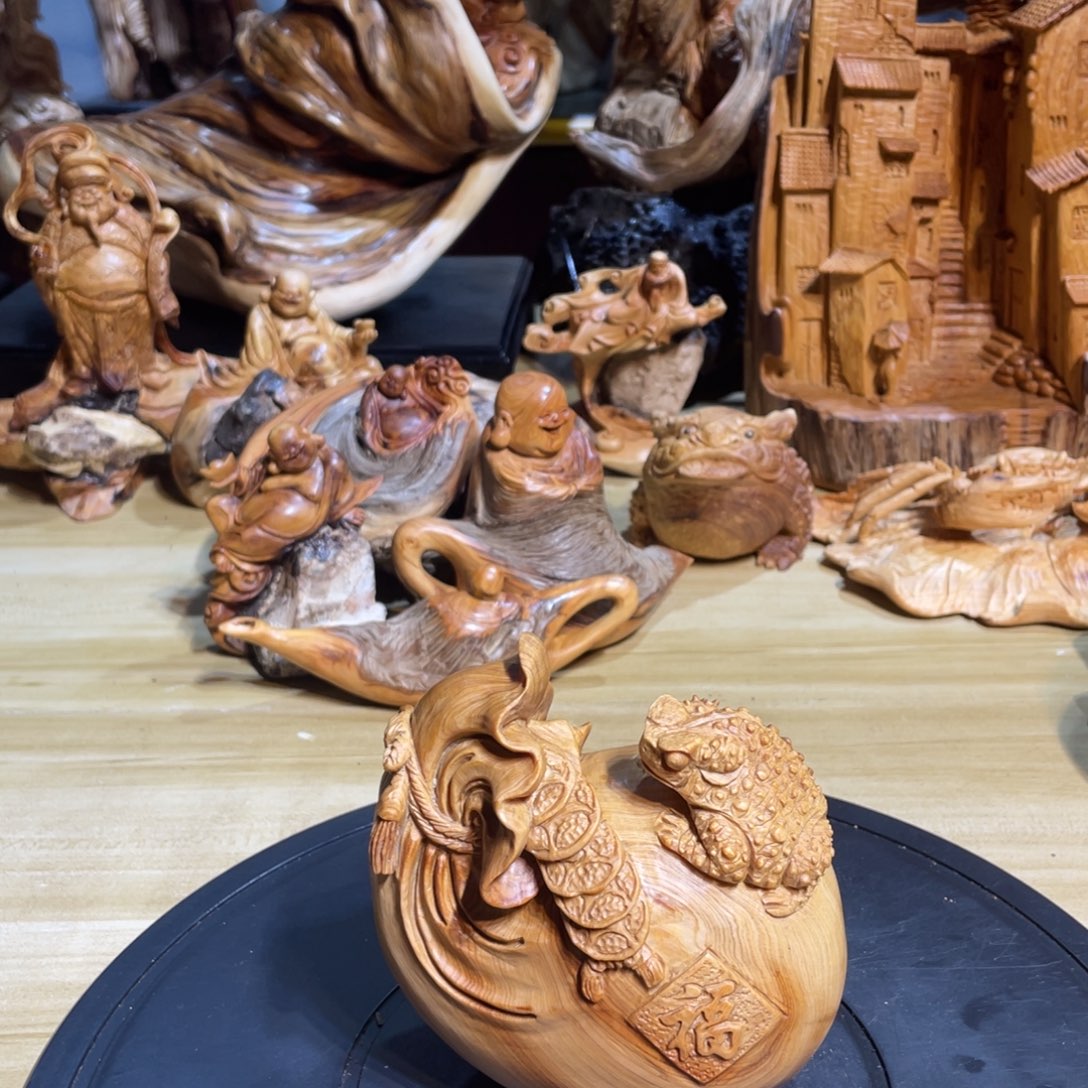 柏木太行崖柏工艺品