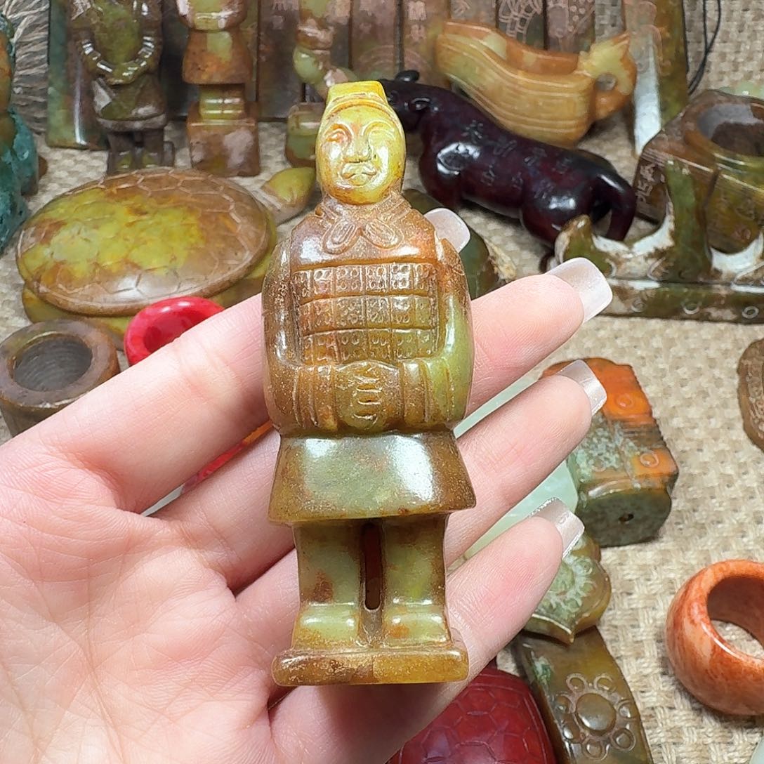 白玉菩提吊坠挂件