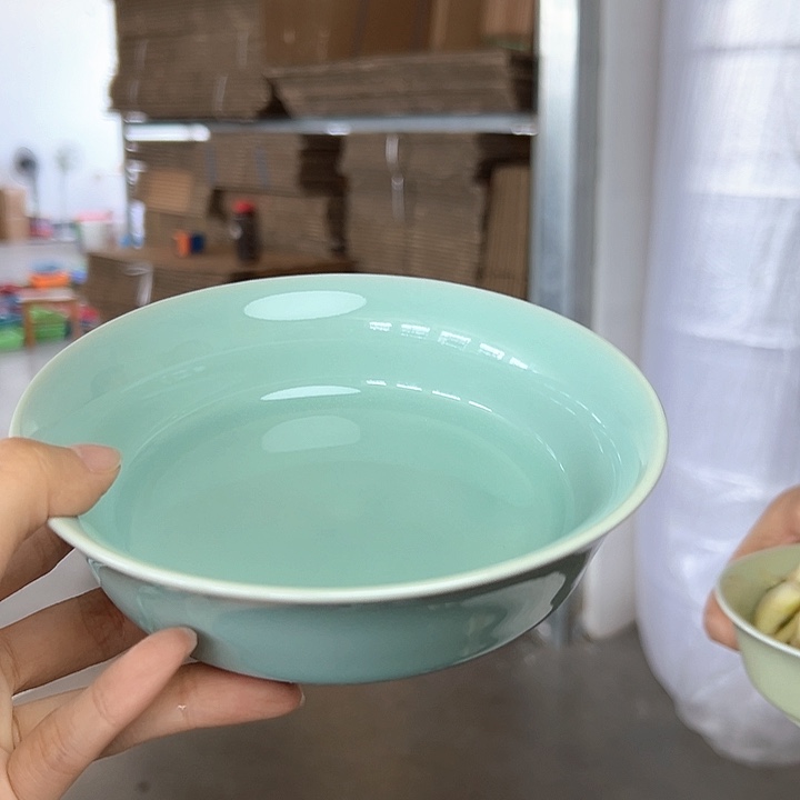 龙泉云间青瓷小米茶器