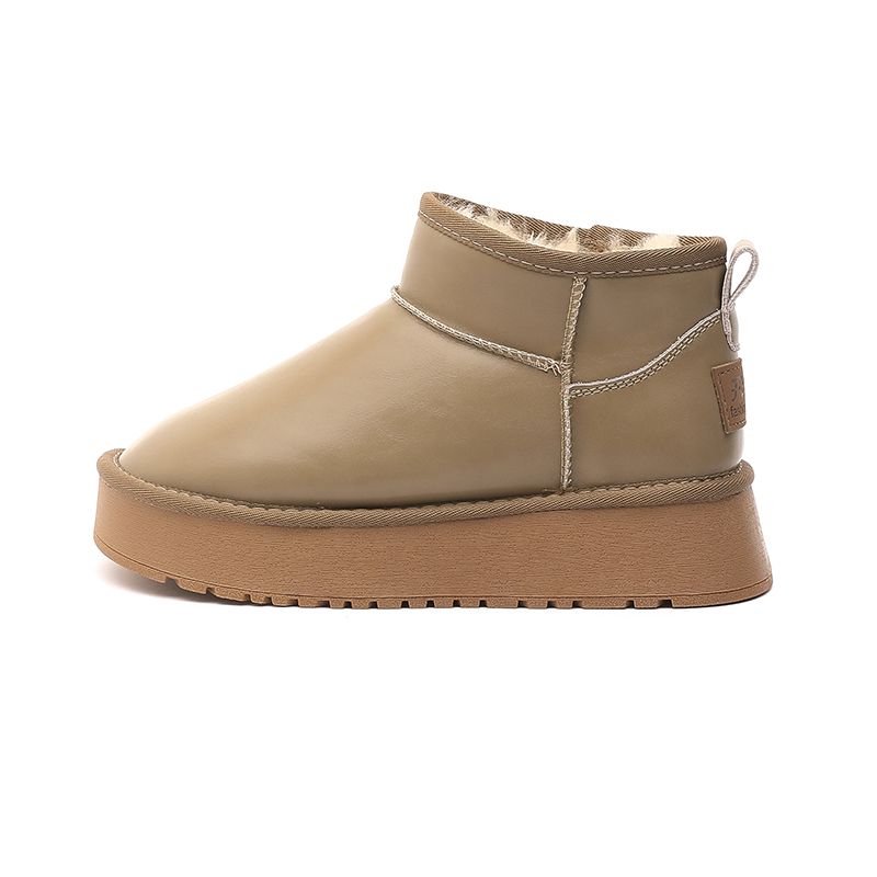 雪地靴短筒冬季棉鞋雪地棉厚底时尚时尚雪地靴