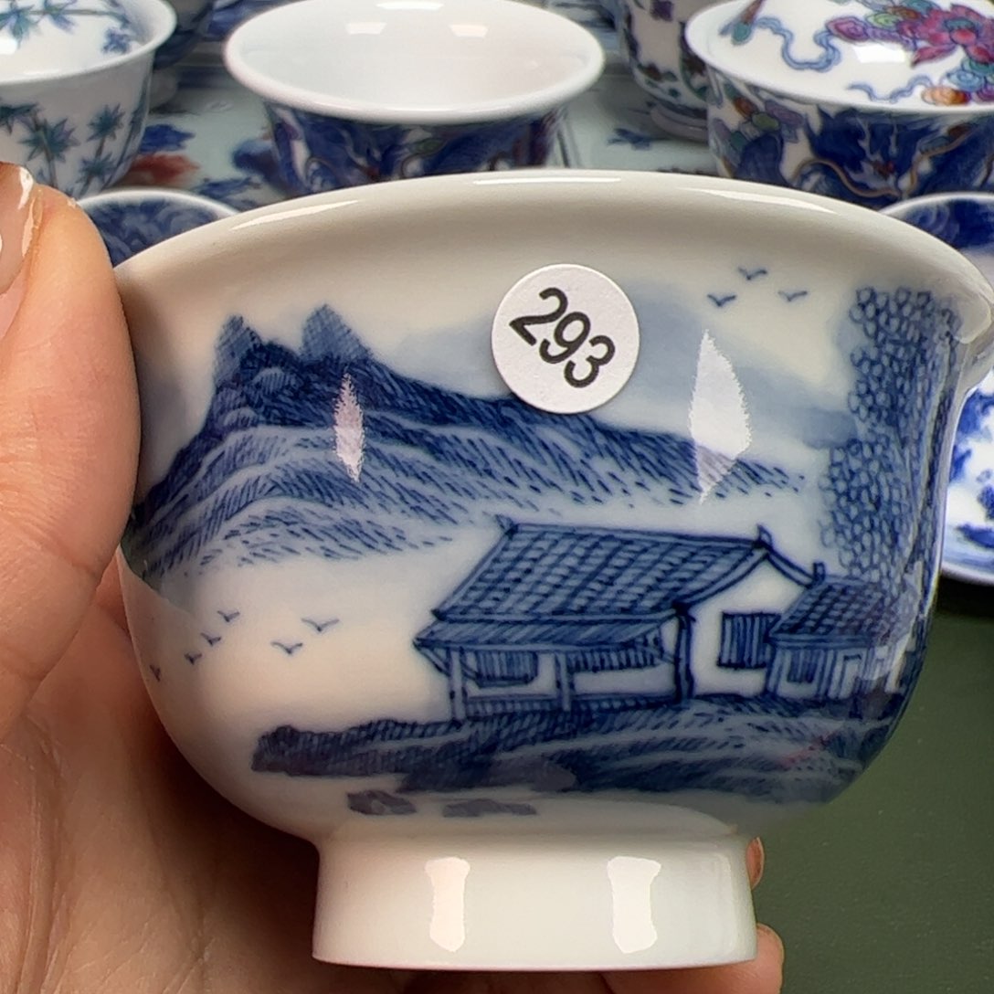 杯沙沙手工手绘茶具293