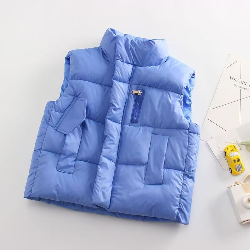 男女童同款棉服马甲加厚11207
