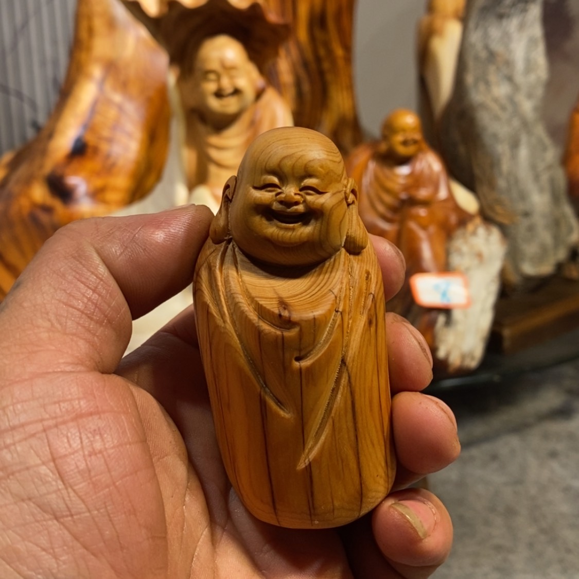 【闪购商品】柏木（崖柏）木雕工艺品摆件家居装饰手把件