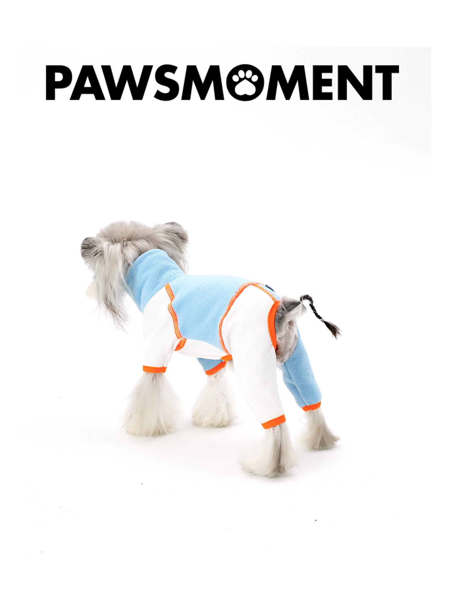 拼接撞色秋冬季新款四脚衣.雪纳瑞西施犬宠物服装